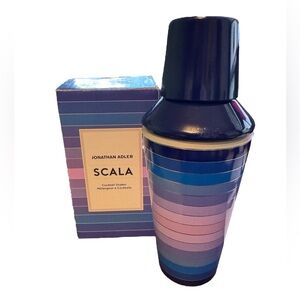 Jonathan Adler Blue and Purple Dining Set